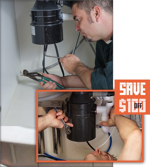 garbage disposal installation