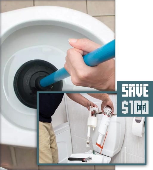 unclog toilet